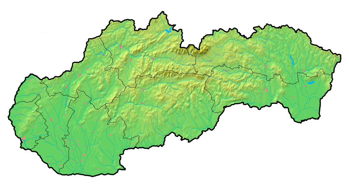 Mapa Slovenska